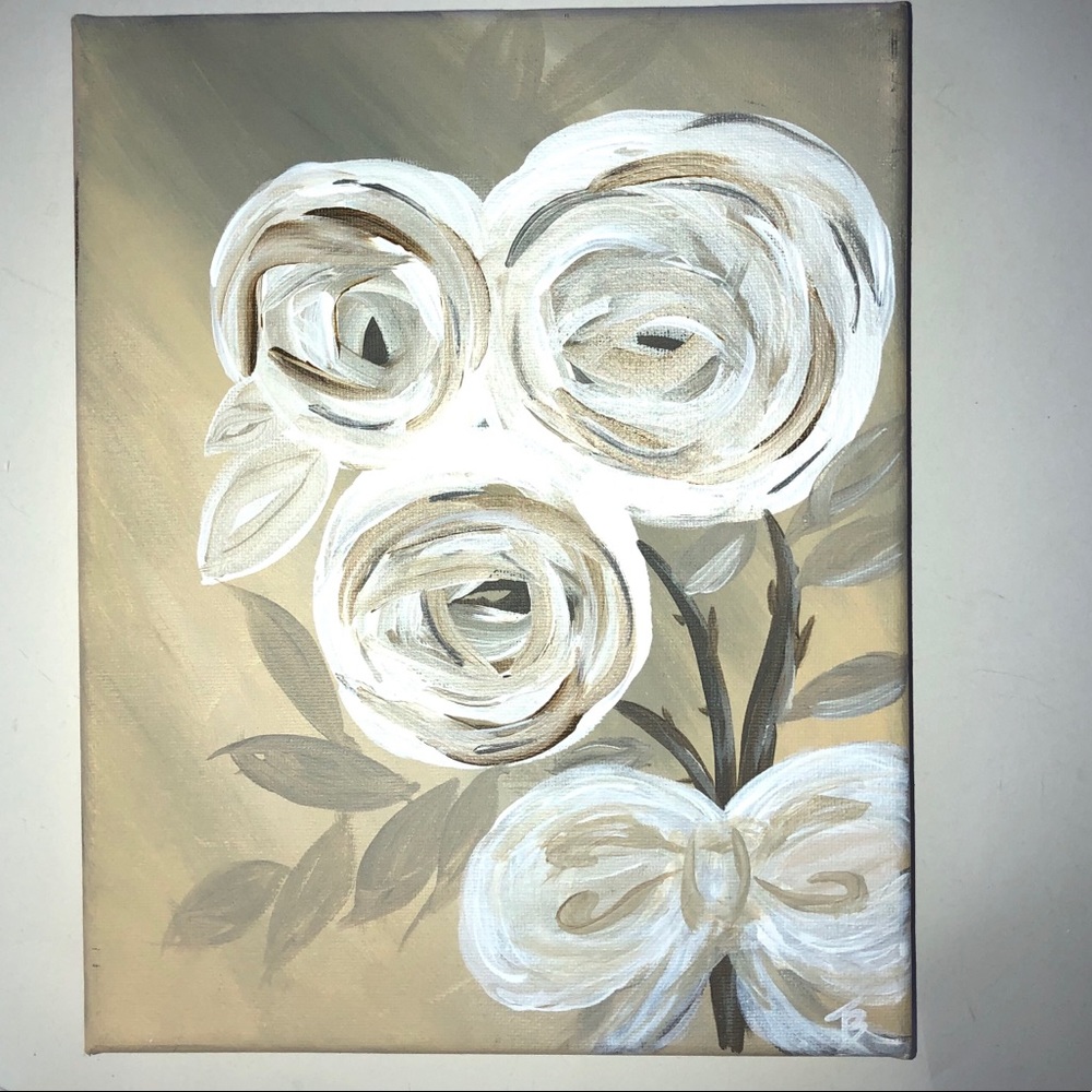 Original painting art Roses